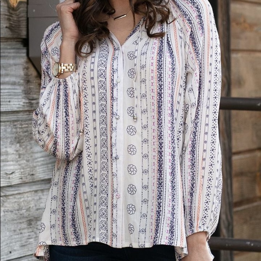 Willow button down blouse
